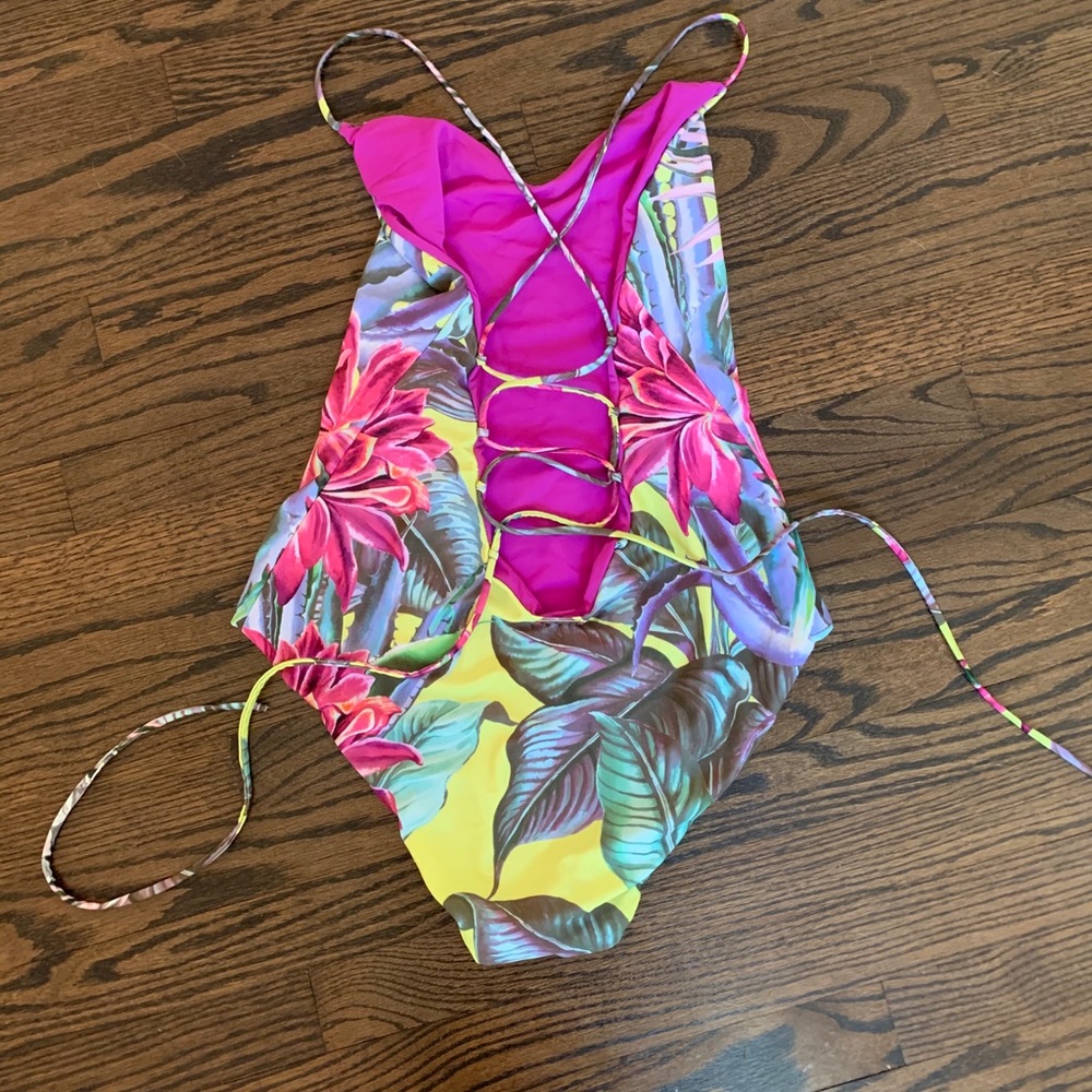 Fun and bright Mara Hoffman One Piece, Size M